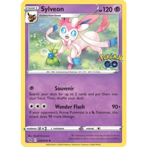 Sylveon (035/078) Holo Rare Holofoil - Single