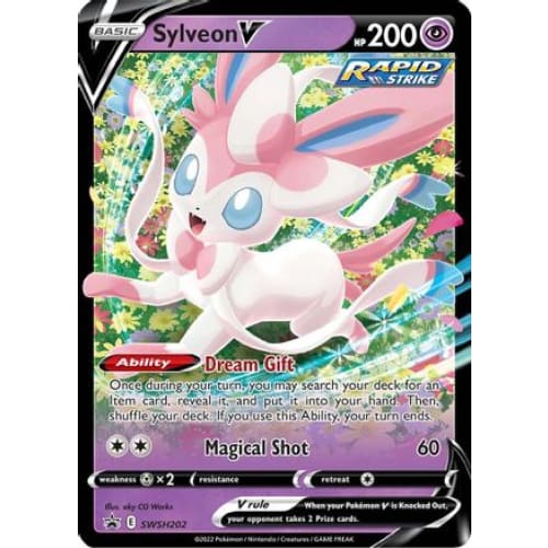 Sylveon V (SWSH202/184) Promo Holofoil - Single