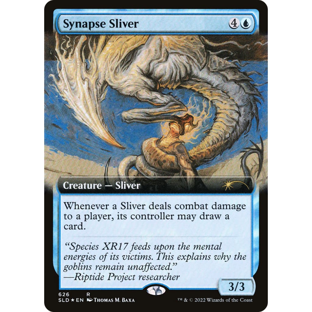 Synapse Sliver (SLD-626): (Extended Art) Foil - Single