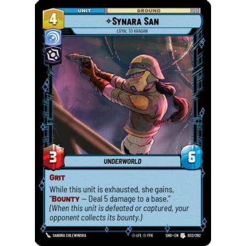 Synara San - Loyal to Kragan (033/262) - Shadows