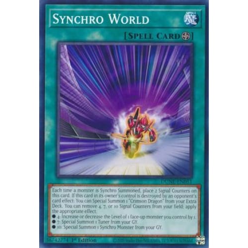 Synchro World - DUNE-EN051 Common 1st Edition - Single