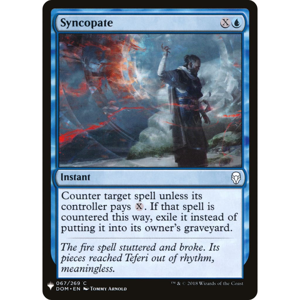 Syncopate (PLST-DOM-67) - Single