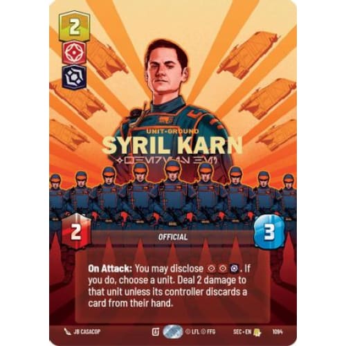 Syril Karn - Where Is He? (Prestige Foil) (1094) Foil
