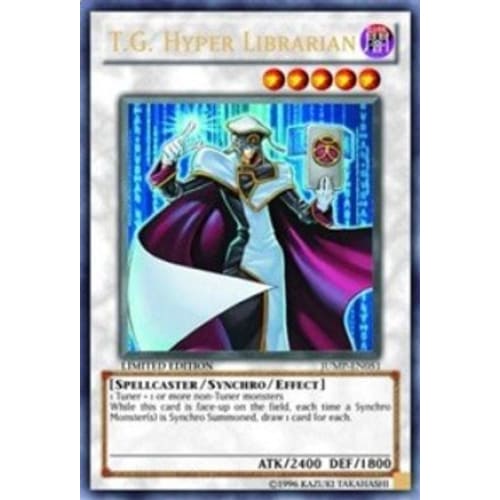 T.G. Hyper Librarian (JUMP-EN051) Ultra Rare Limited
