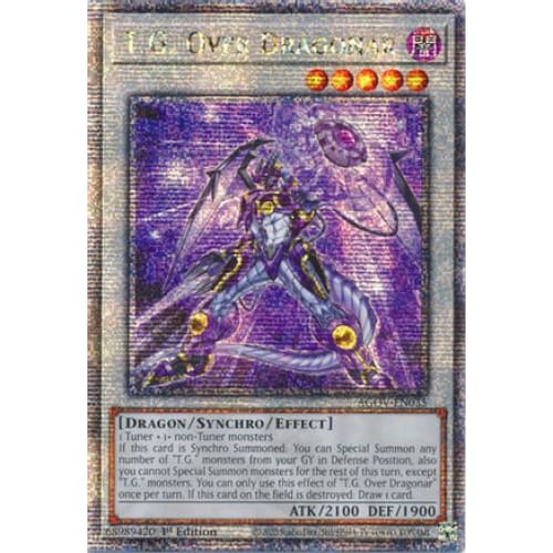 T.G. Over Dragonar (Quarter Century Secret Rare)