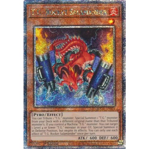 T.G. Rocket Salamander (Quarter Century Secret Rare)