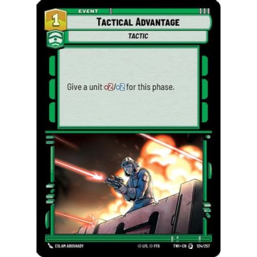 Tactical Advantage (124/257) - Single