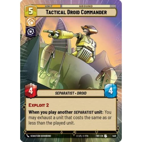 Tactical Droid Commander (Hyperspace) (449) - Single