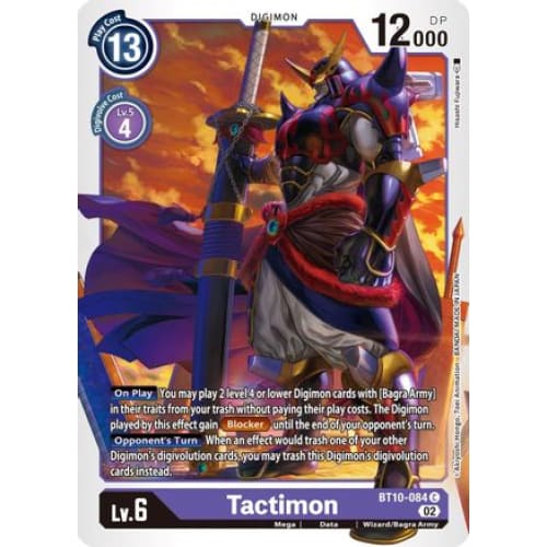Tactimon - BT10-084 - Common - Single