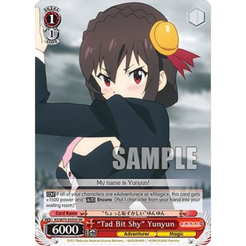 ’Tad Bit Shy’ Yunyun (SR) (KONOSUBA -GOD’S BLESSING