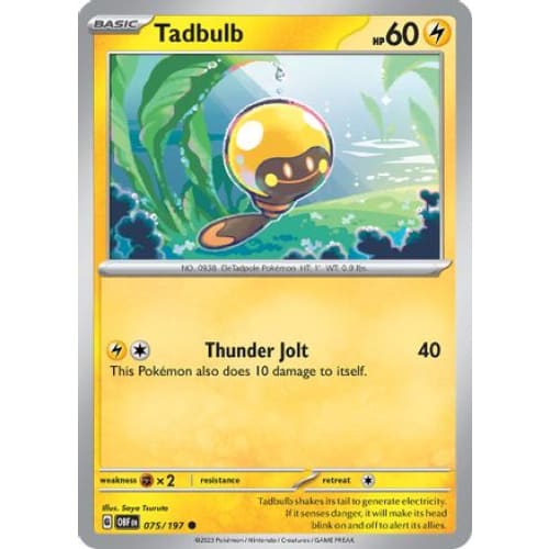 Tadbulb 075/197 (75) Common Reverse Holofoil - Single