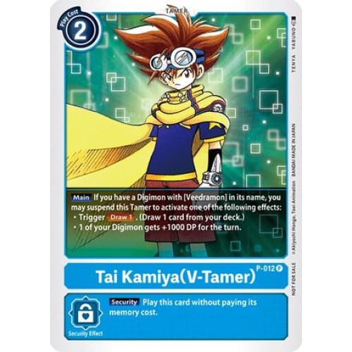 Tai Kamiya (V-Tamer) - P-012 (P-012 P) Promo Foil - Single