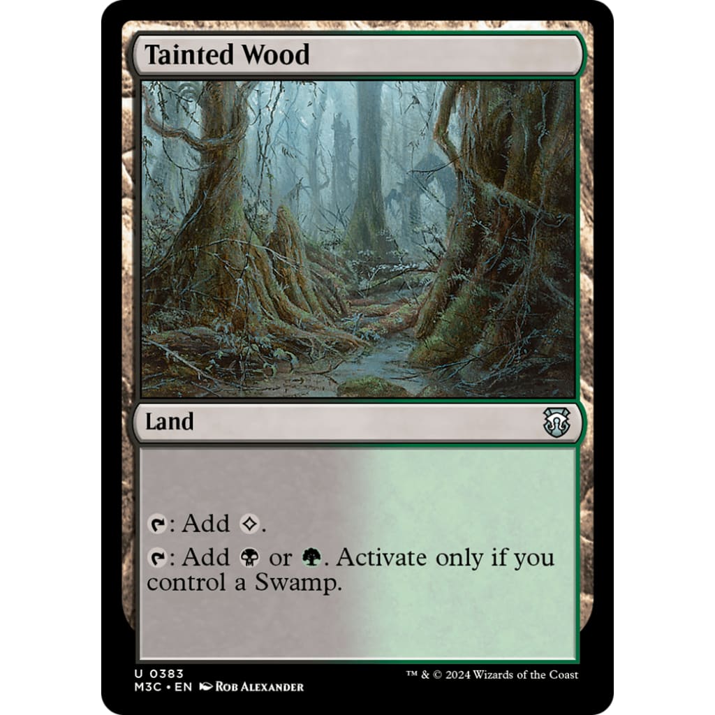 Tainted Wood (M3C-383) Foil - Single