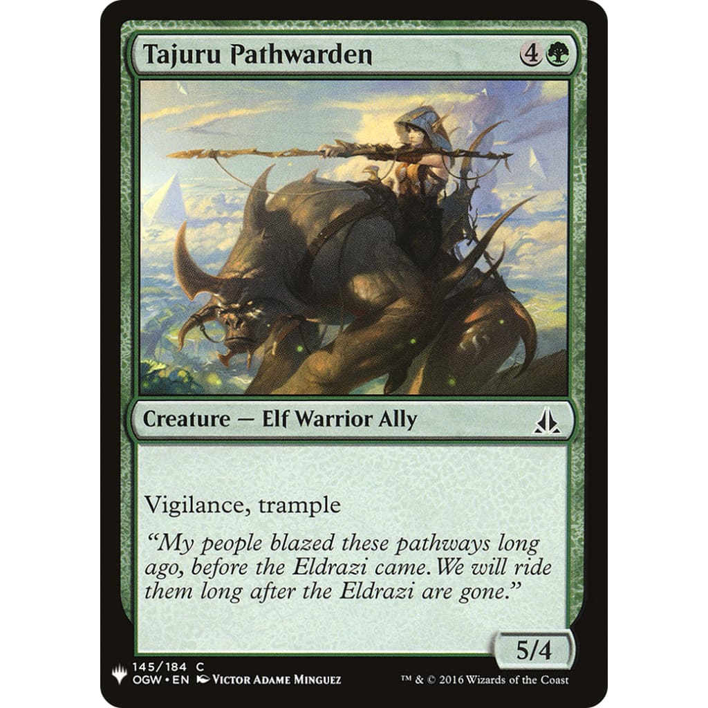 Tajuru Pathwarden (PLST-OGW-145) - Single