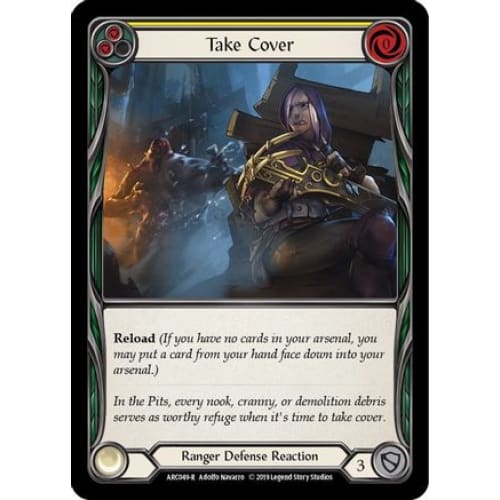 Take Cover (Yellow) (ARCANE RISING) Unlimited Edition