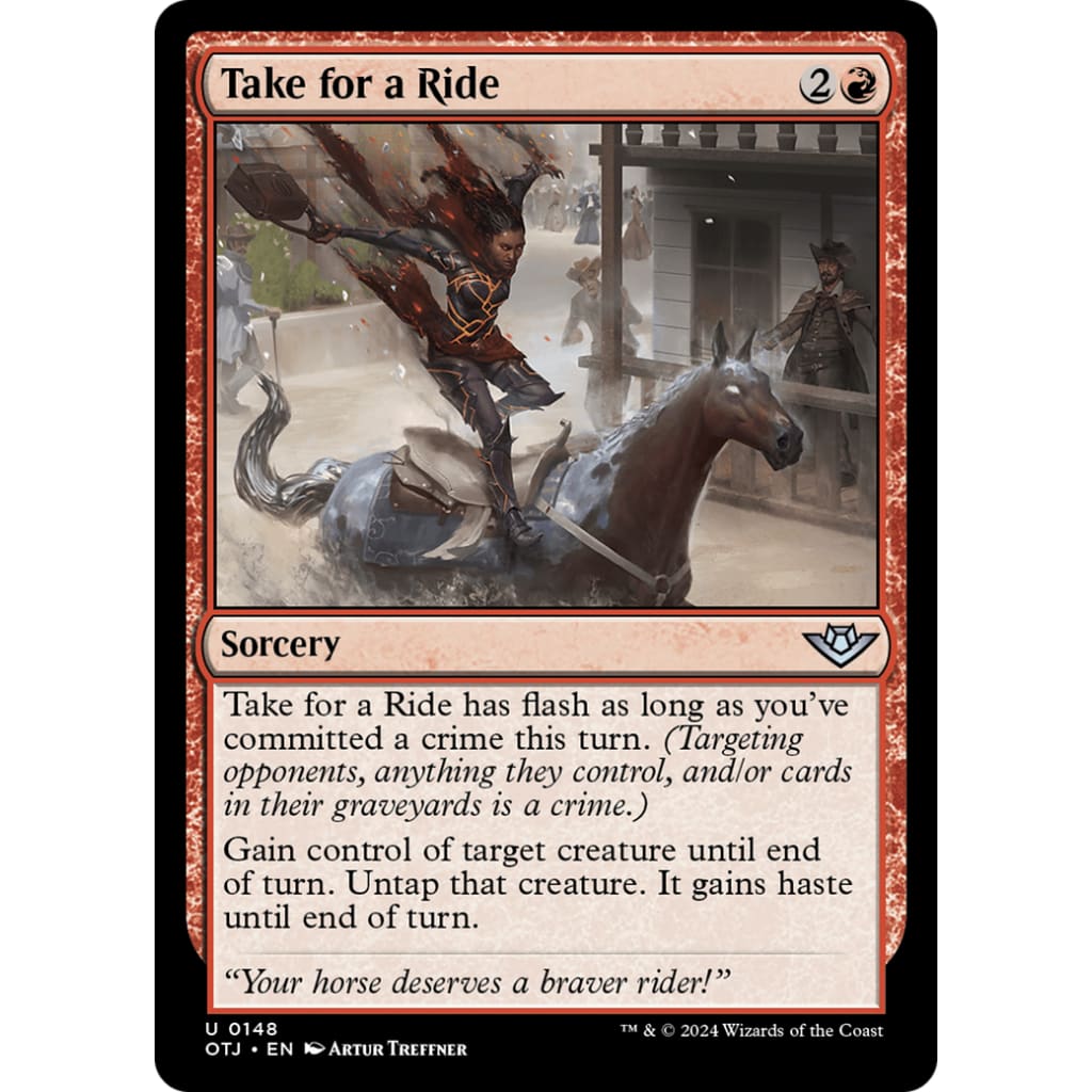 Take for a Ride (OTJ-148) - Single