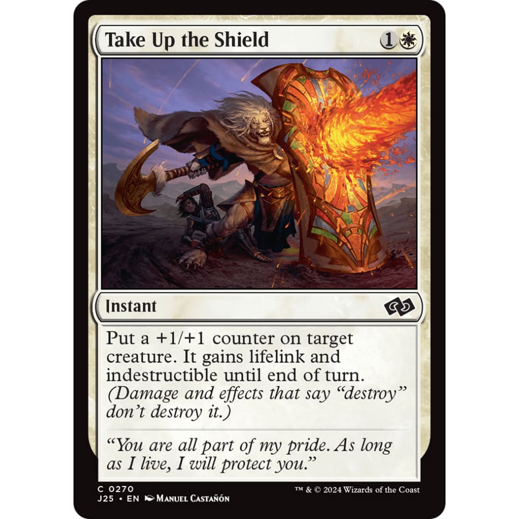 Take Up the Shield (J25-270) - Single