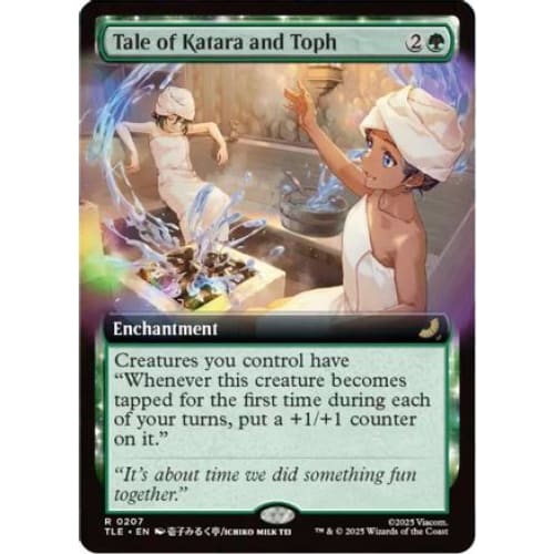 Tale of Katara and Toph (Extended Art) (TLE-207) Foil