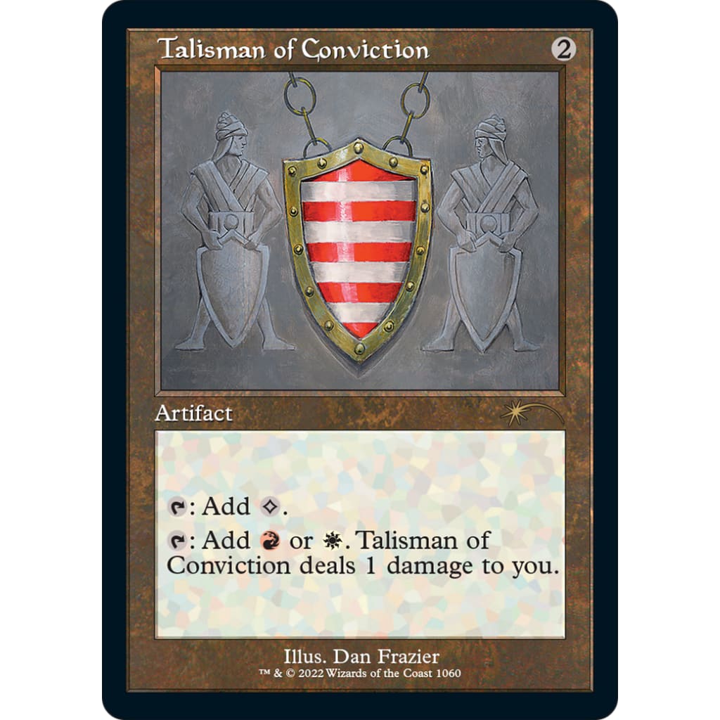 Talisman of Conviction (SLD-1060) Etched Foil - Single