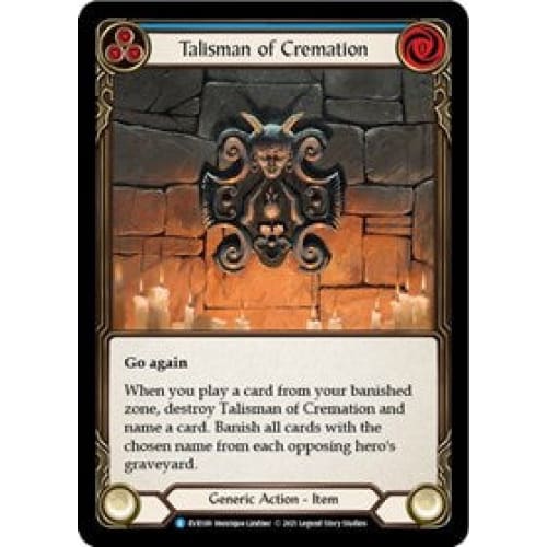Talisman of Cremation (EVERFEST) 1st Edition Cold Foil