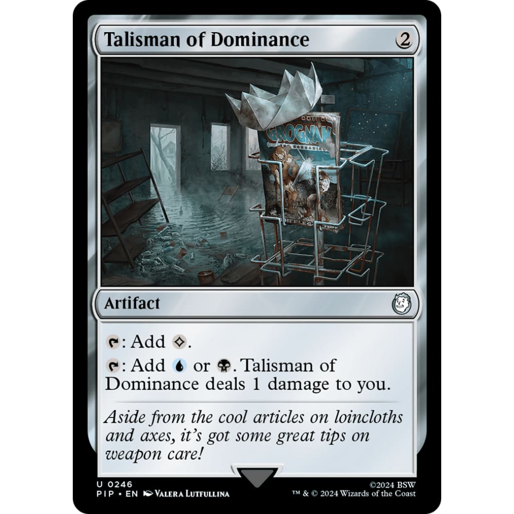 Talisman of Dominance (PIP-246) Foil - Single