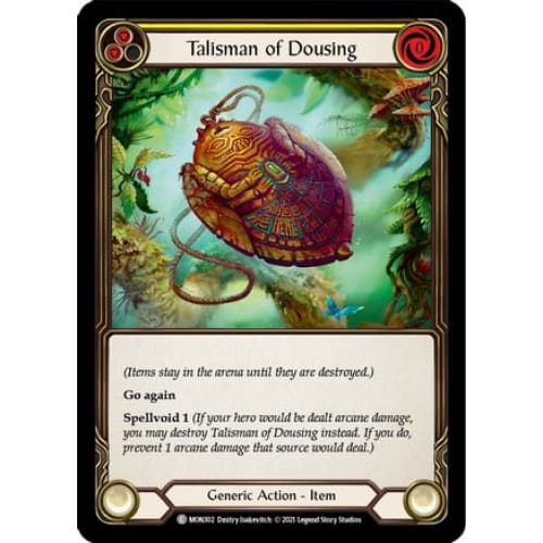 Talisman of Dousing (MONARCH) 1st Edition - Single