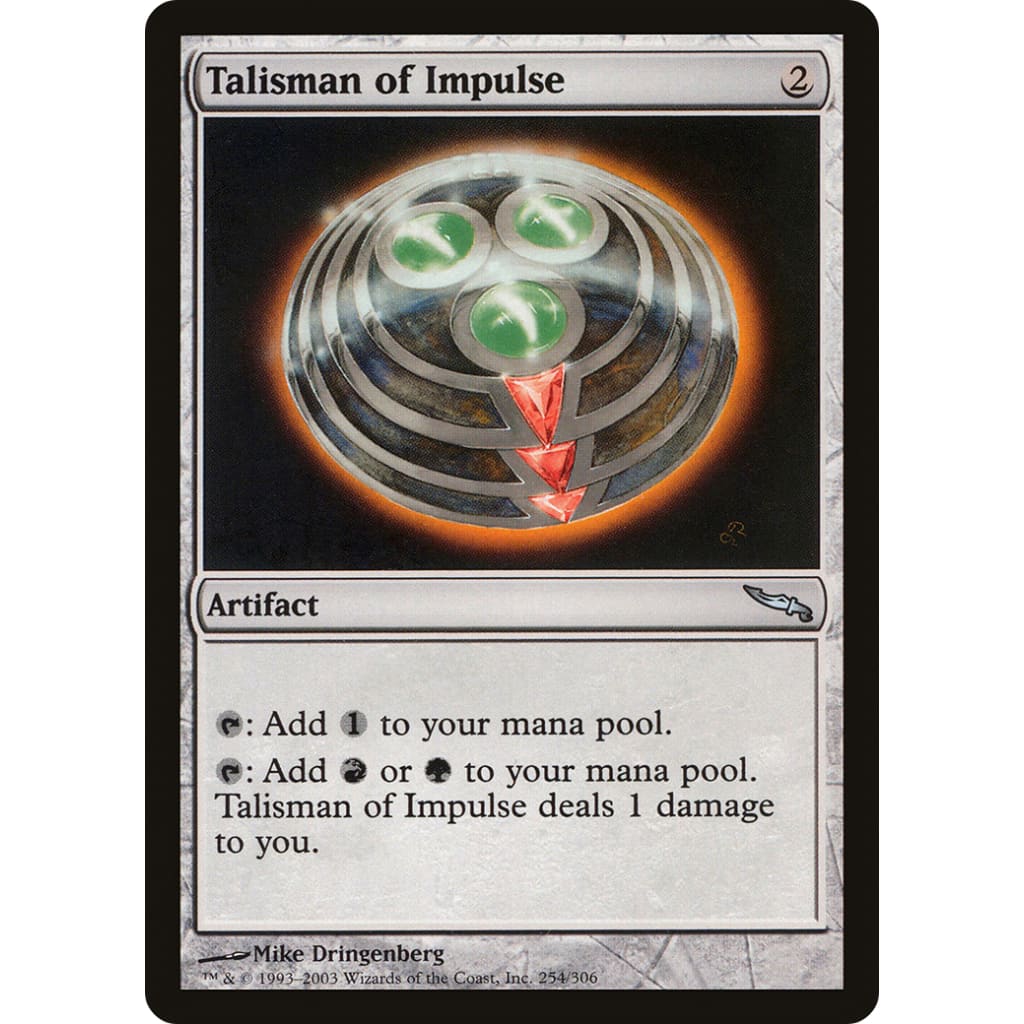 Talisman of Impulse (MRD-254) Foil - Single