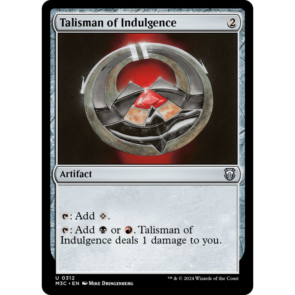 Talisman of Indulgence (M3C-312) Foil - Single