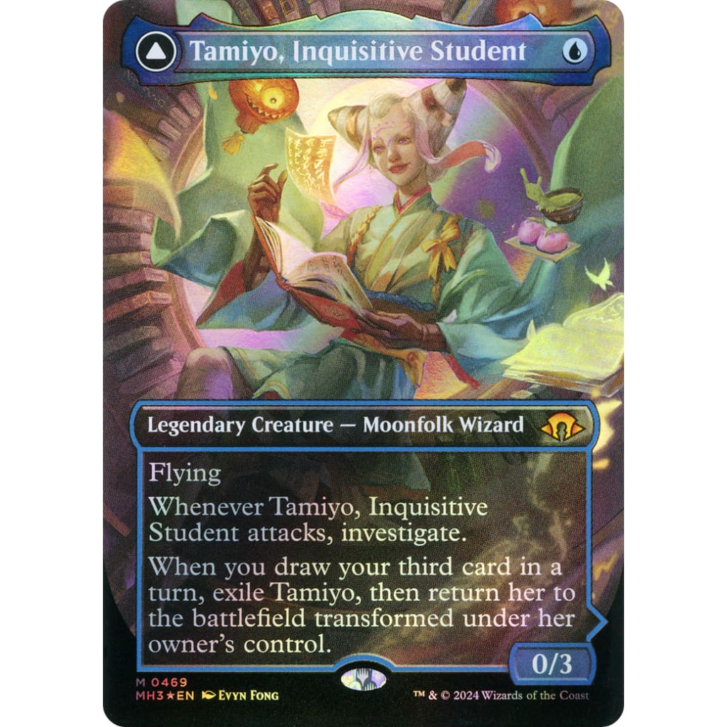 Tamiyo Inquisitive Student // Seasoned Scholar (MH3-469)