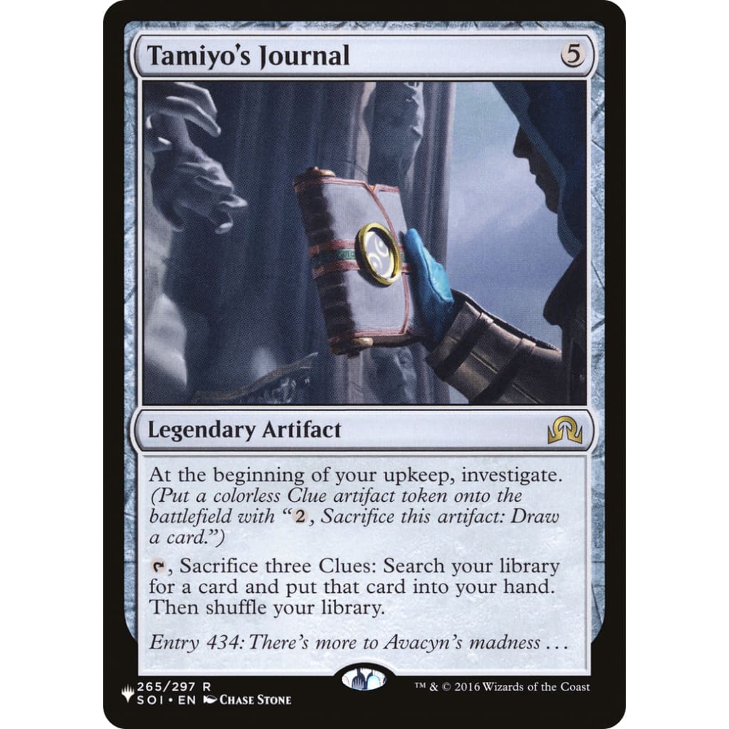 Tamiyo’s Journal (PLIST-272) - Single