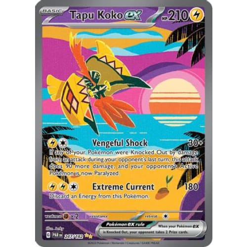 Tapu Koko ex - 247/182 (247) Special Illustration Rare