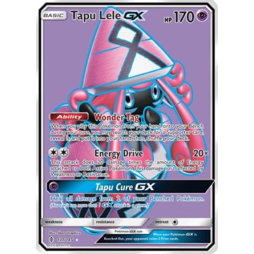 Tapu Lele-GX (137/145) Ultra Rare Holofoil - Single