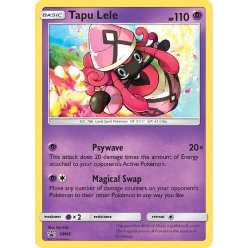 Tapu Lele (SM45/248) Promo Holofoil - Single