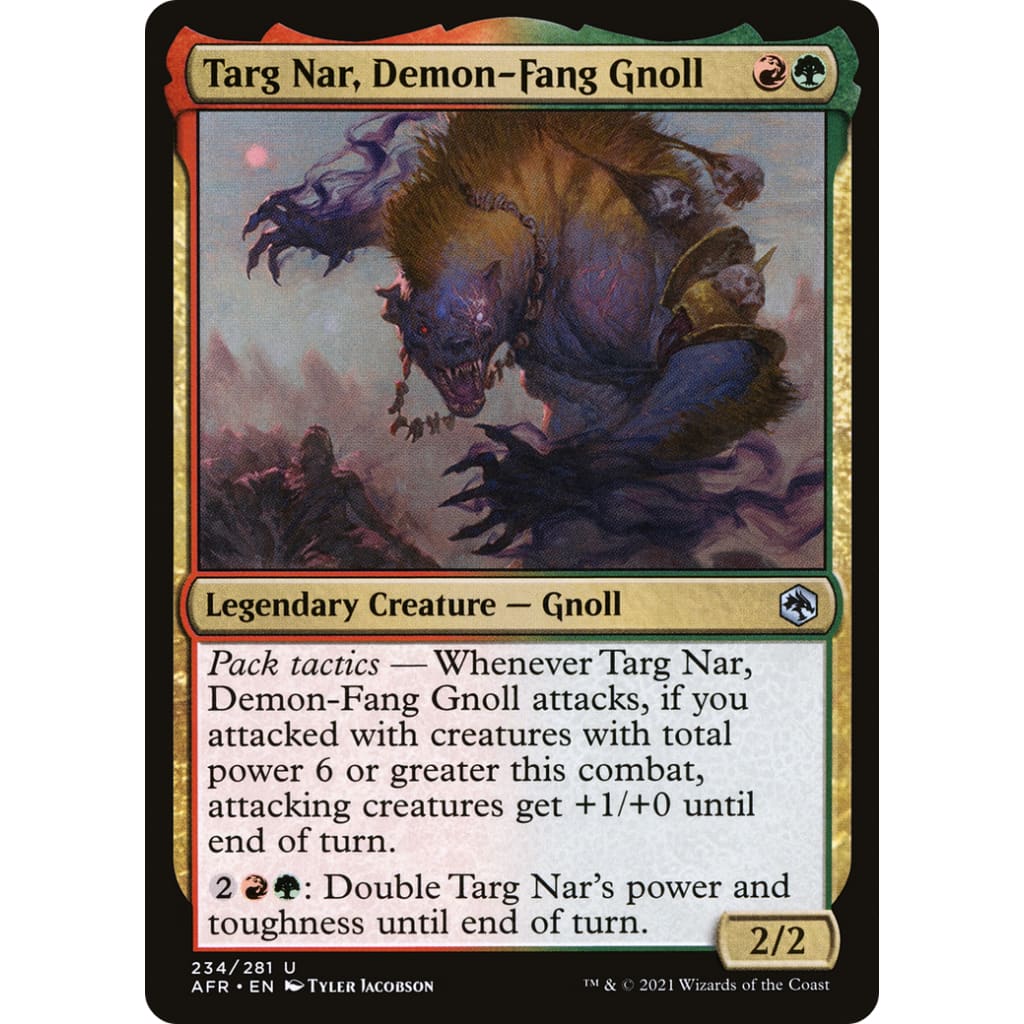 Targ Nar Demon-Fang Gnoll (AFR-234) - Single
