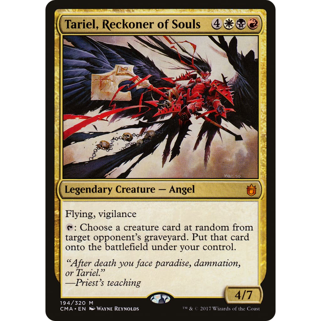 Tariel Reckoner of Souls (CMA-194) - Single