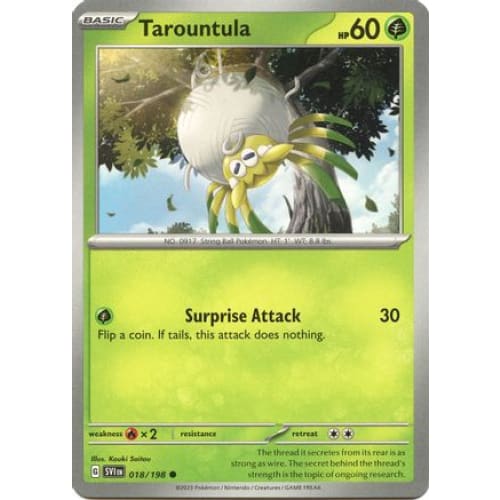 Tarountula - 018/198 (18) Common - Single