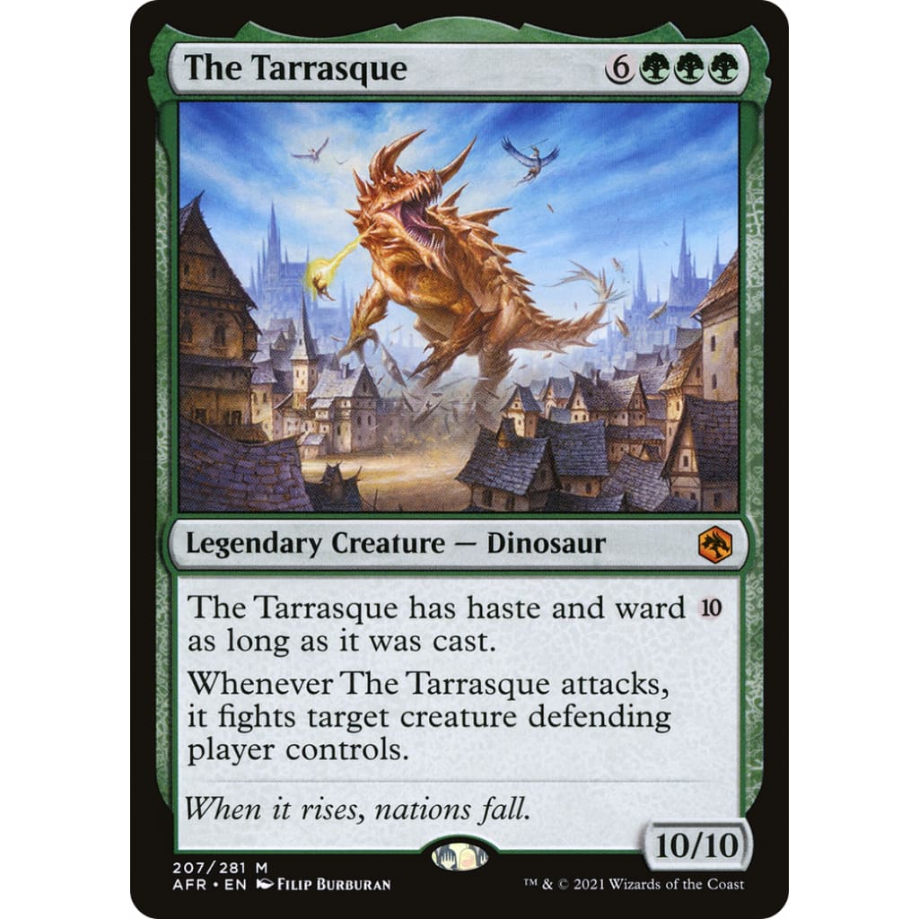 The Tarrasque (AFR-207) Foil - Single