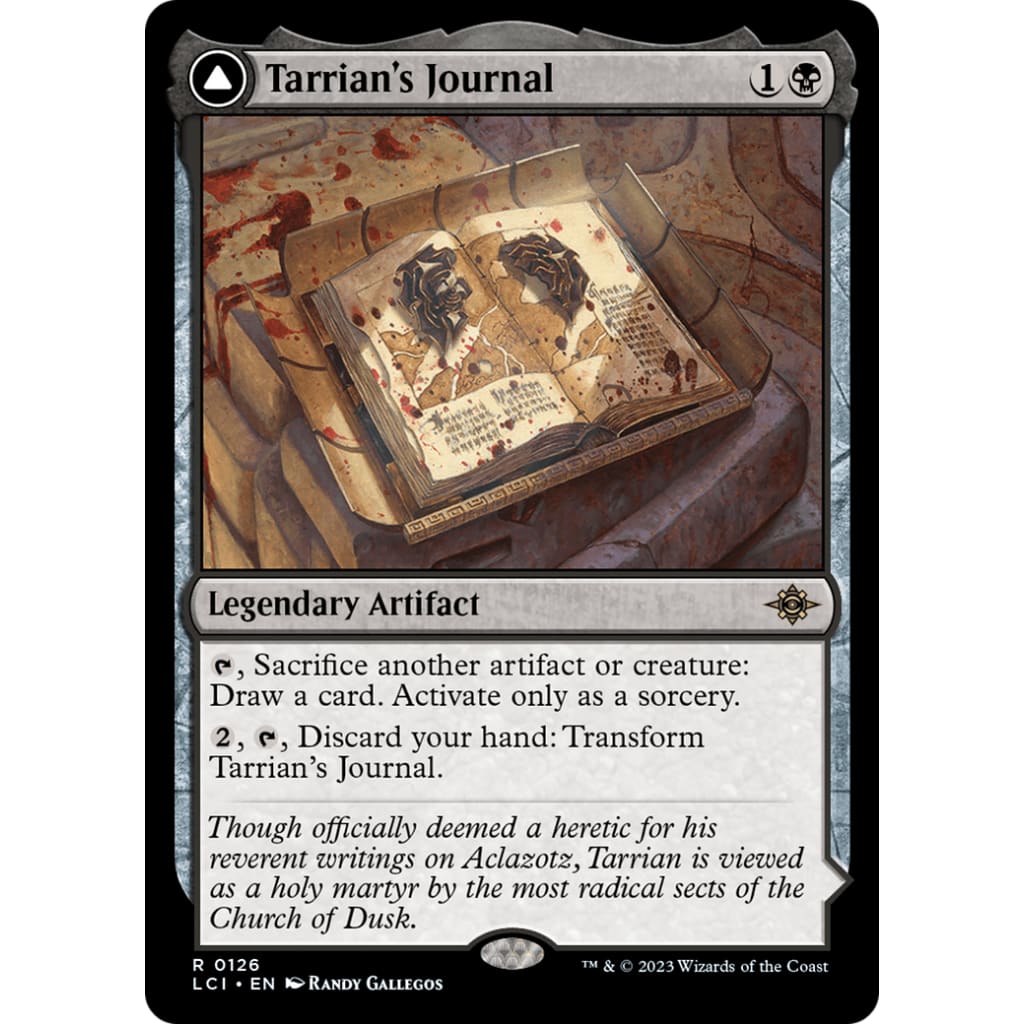 Tarrian’s Journal // The Tomb of Aclazotz (LCI-126) - Single