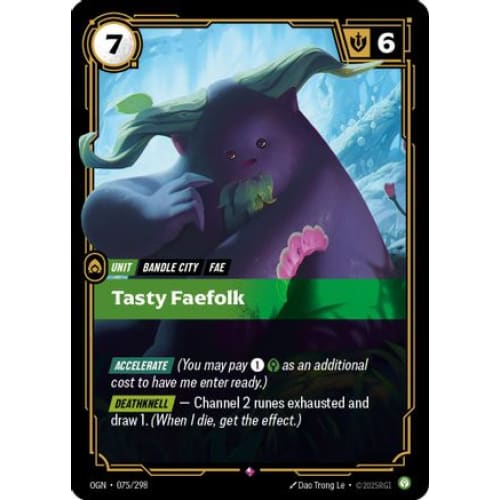 Tasty Faefolk (075/298) - Origins Foil - Single