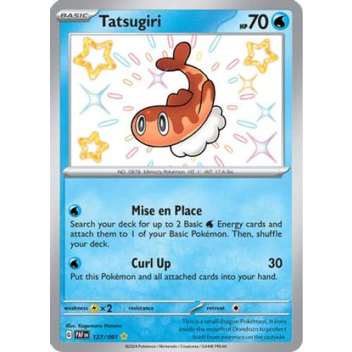 Tatsugiri (127) Shiny Rare Holofoil - Single