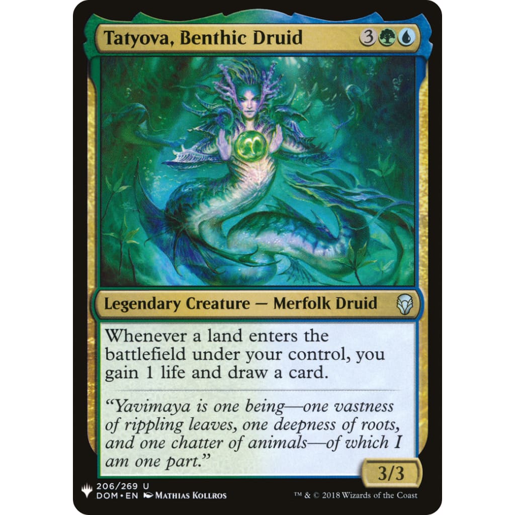 Tatyova Benthic Druid (MB1-1494) - Single
