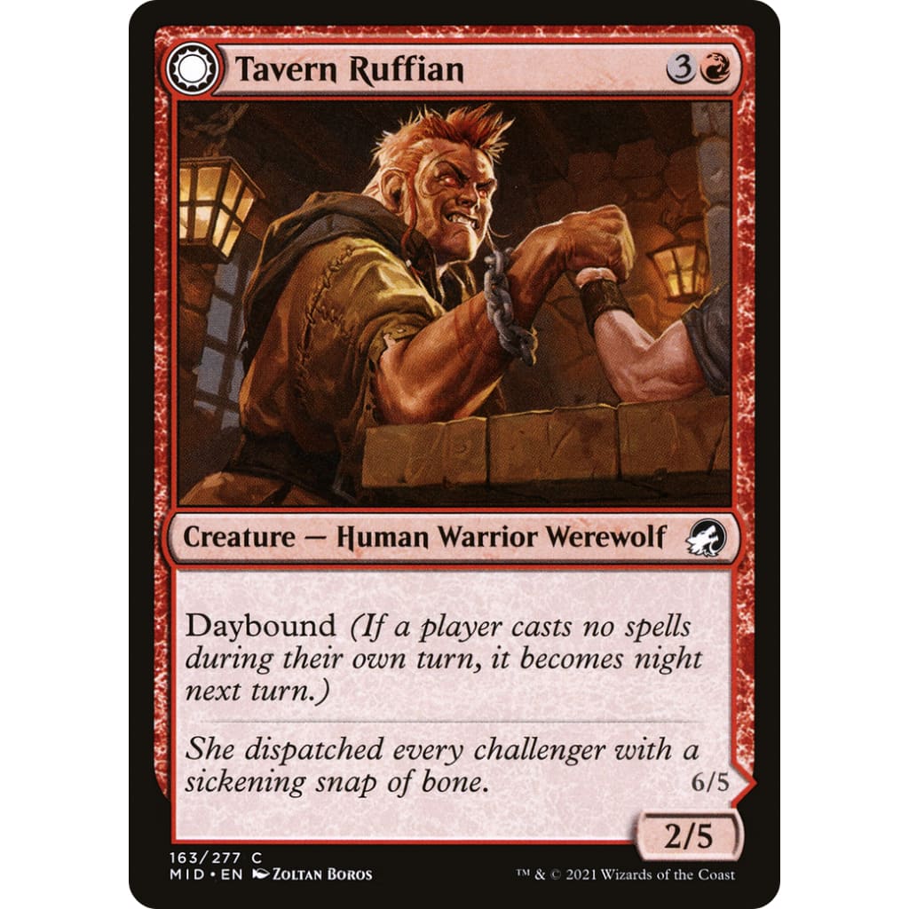 Tavern Ruffian // Smasher (MID-163): (Double Faced