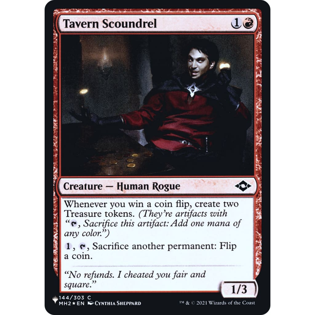 Tavern Scoundrel (PLST-MH2-144) Foil - Single