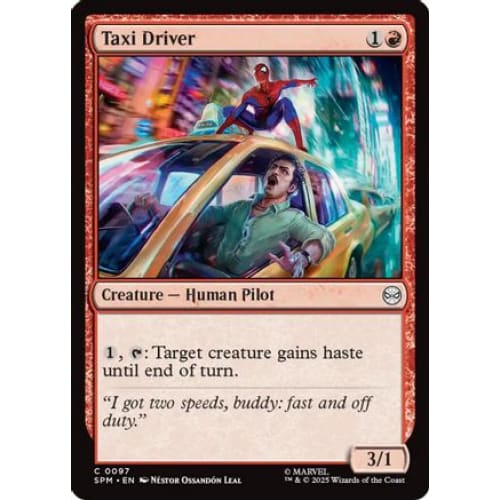 Taxi Driver (SPM-097) Foil - Single