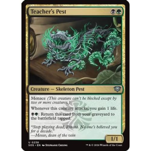 Teacher’s Pest (SOS-238) - Single