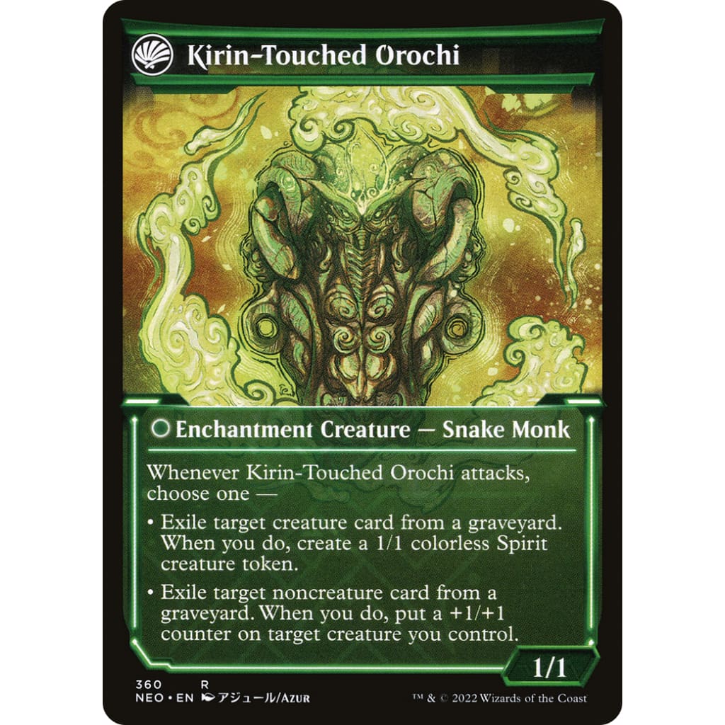 Teachings of the Kirin // Kirin-Touched Orochi (NEO-360):