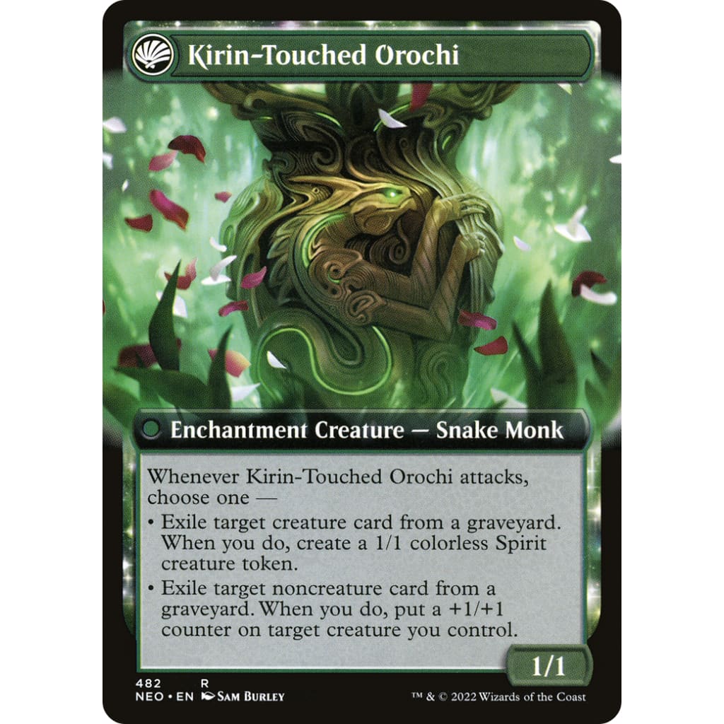 Teachings of the Kirin // Kirin-Touched Orochi (NEO-482):