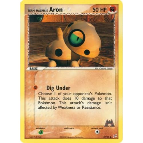 Team Magma’s Aron (059/095) Common Reverse Holofoil - Single