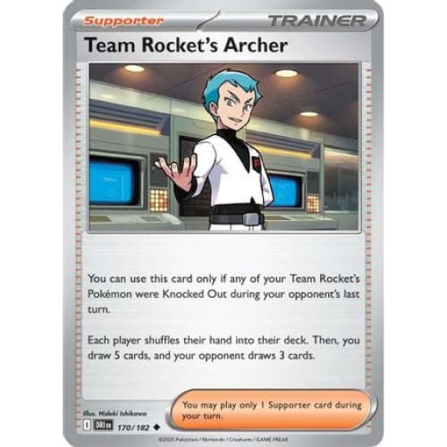 Team Rocket’s Archer - 170/182 (170) Uncommon Reverse