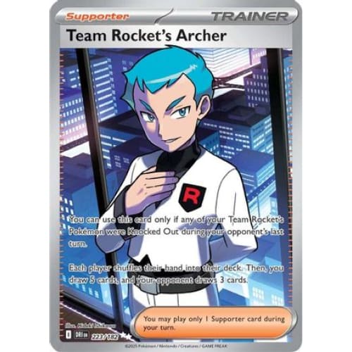 Team Rocket’s Archer - 223/182 (223) Ultra Rare Holofoil
